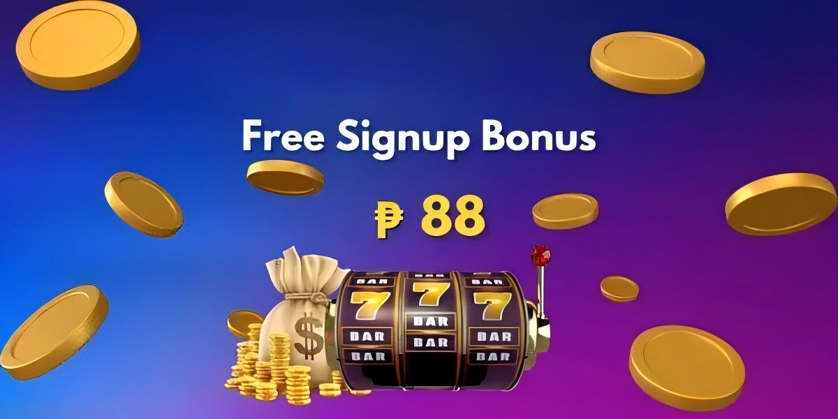 Máy slot và đồng xu vàng trong hình phần thưởng đăng ký